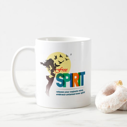 Vrije Geest | 13# Classic Mok (Met donut)