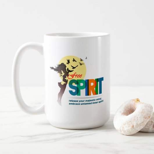 Vrije Geest | 15# Classic Mok (Met donut)