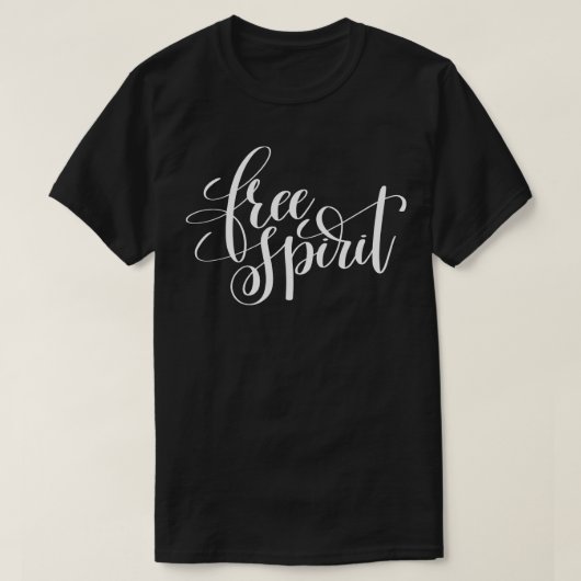 Vrije geest 1 t-shirt (Design voorkant)
