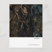 Vrije geest briefkaart (Voorkant)