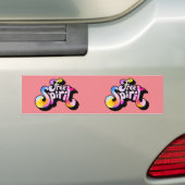 Vrije geest bumpersticker (Op auto)