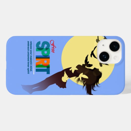 Vrije geest | Case-Mate iPhone case (Achterkant (horizontaal))