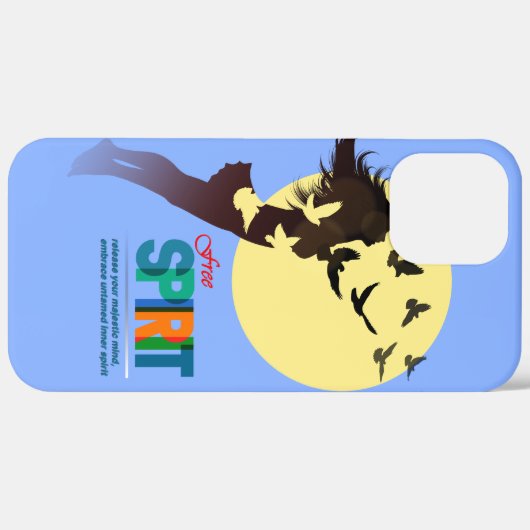 Vrije geest | Case-Mate iPhone case (Achterkant / Rechts)