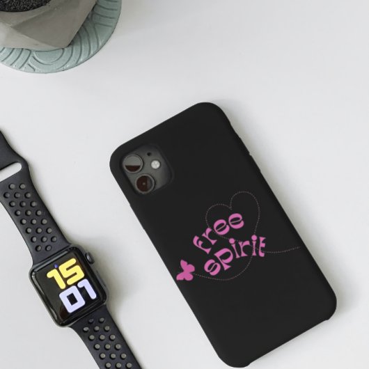 Vrije Geest en Vlinders Case-Mate iPhone Case