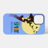 Vrije geest iPhone hoesje (Achterkant horizontaal)