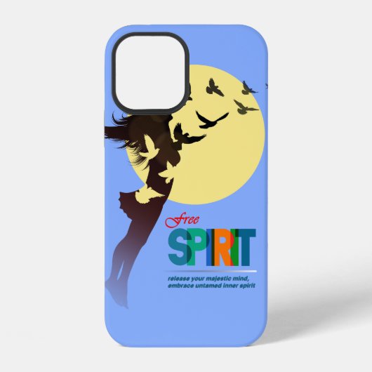 Vrije geest | iPhone hoesje (Achterkant)