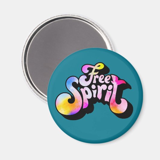 Vrije geest magneet (Voorkant / Achterkant)