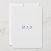 Vrije geest Modern Weddenschap Kaart (Achterkant)