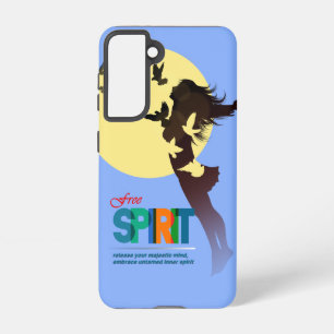 Vrije geest samsung galaxy hoesje