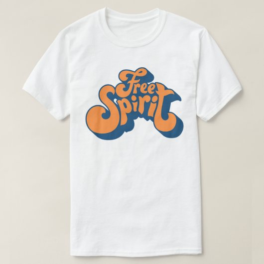 Vrije geest t-shirt (Design voorkant)