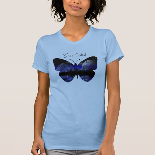 Vrije geest t-shirt (Voorkant)