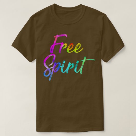 Vrije geest t-shirt (Design voorkant)