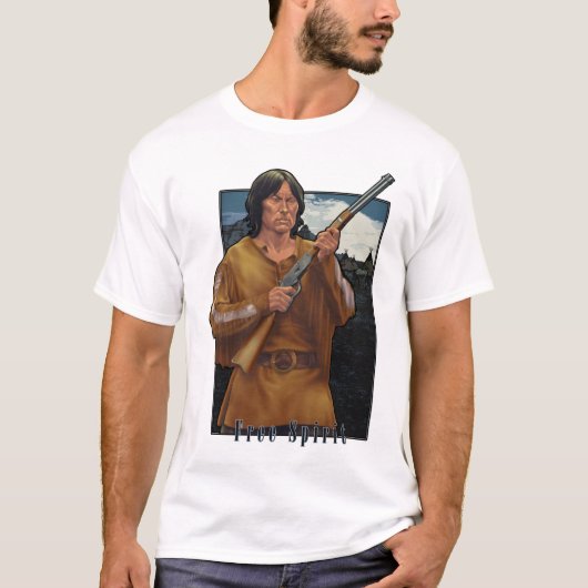 Vrije geest t-shirt (Voorkant)