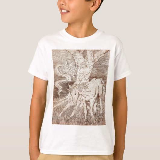 Vrije geest t-shirt (Voorkant)