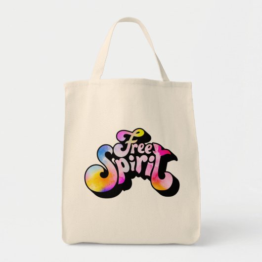 Vrije geest tote bag (Voorkant)