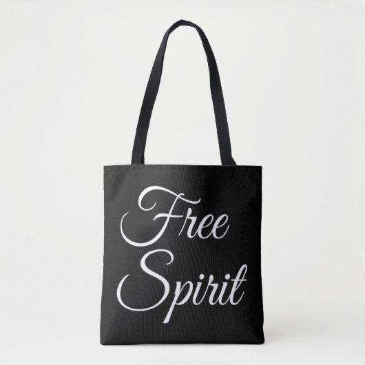 Vrije geest tote bag (Voorkant)