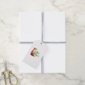 vrije geest vos cadeaulabel (Met Touw)