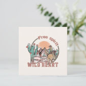 Vrije geest, wild hart (Staand voorkant)