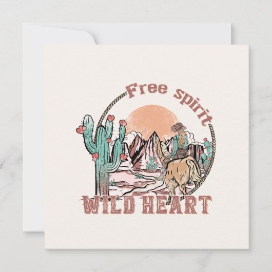 Vrije geest, wild hart (Voorkant)