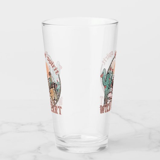 Vrije geest, wild hart glas (Rechts)