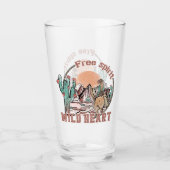 Vrije geest, wild hart glas (Voorkant)