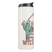 Vrije geest, wild hart thermosbeker (Gedraaid links)