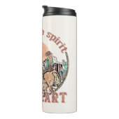 Vrije geest, wild hart thermosbeker (Geroteerd rechts)