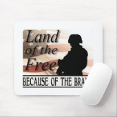 Vrije grond vanwege de Brave Militaire Muismat (Met muis)