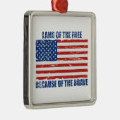 Vrije grond vanwege de hersenen metalen ornament (Rechts)