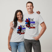 Vrije grond vanwege de moed - patrio van de vs t-shirt (Unisex)