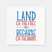 Vrije grond vanwege het Brave Patriotticum Servet (Voorkant)