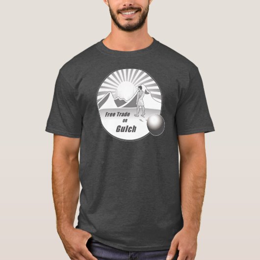 Vrije handel of Golf T-shirt (Voorkant)