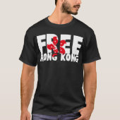 vrije hongkong t-shirt (Voorkant)