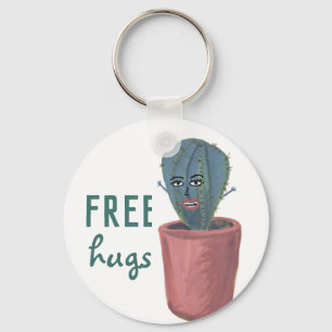 VRIJE HUGS CRAZY CACTUS LADY SLEUTELHANGER