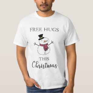 Vrije hugs (kerstseizoen) t-shirt