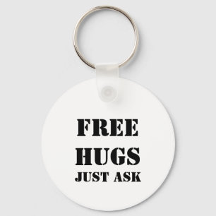 VRIJE HUGS SLEUTELHANGER