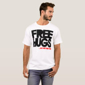 VRIJE HUGS T-SHIRT (Voorkant volledig)