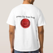 VRIJE HUGS T-SHIRT (Achterkant)