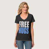 VRIJE HUGS T-SHIRT (Voorkant volledig)