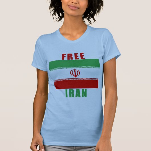 Vrije Iraanse producten T-shirt (Voorkant)