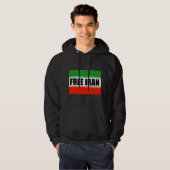 VRIJE IRAN HOODIE (Voorkant volledig)