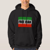 VRIJE IRAN HOODIE (Voorkant)