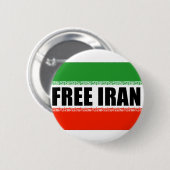 VRIJE IRAN RONDE BUTTON 5,7 CM (Voorkant /achterkant)
