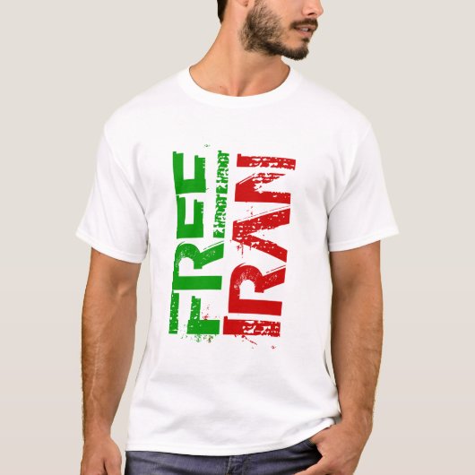 VRIJE IRAN T-SHIRT (Voorkant)