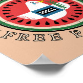 Vrije Journalisten in Palestina Poster (Hoek)