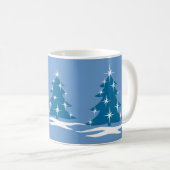 Vrije kerst: feestdag Mok Koffiebeker feestelijke  (Voorkant rechts)