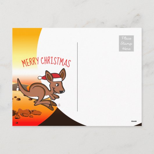 Vrije kerst feestdagenkaart (Achterkant)