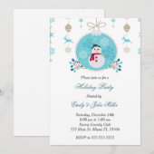 Vrije kerst kaart (Voorkant / Achterkant)