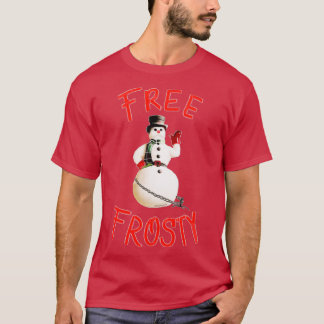 Vrije kerst met kerst met kranks Gift T-shirt