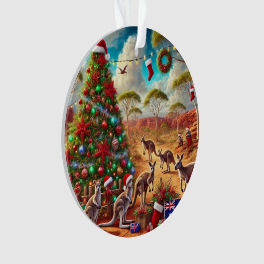 Vrije kerst ornament (voorkant)